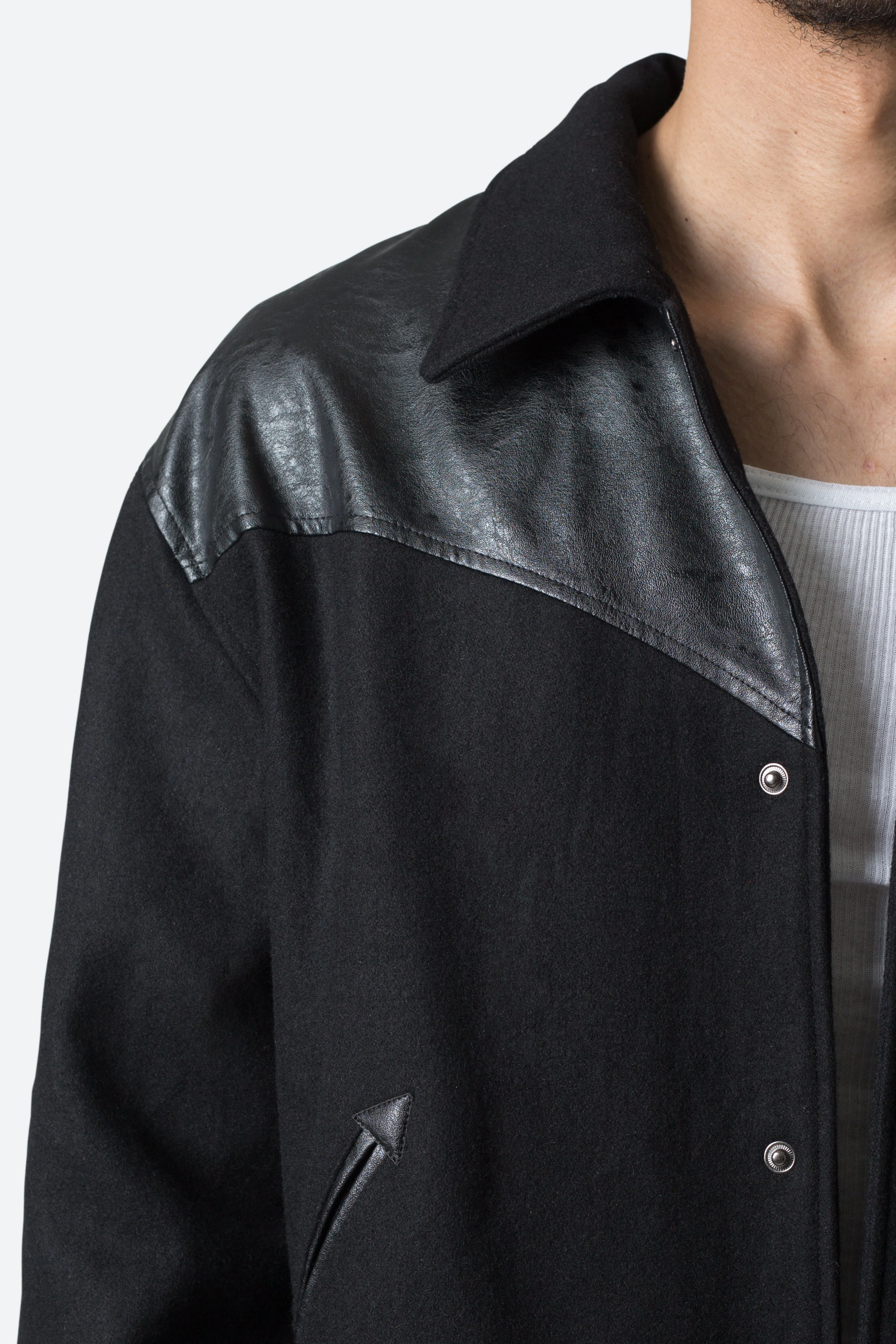 Cowboy Jacket - Black/Black